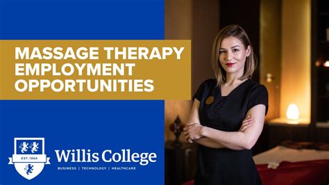 massage therapist employment opportunities.